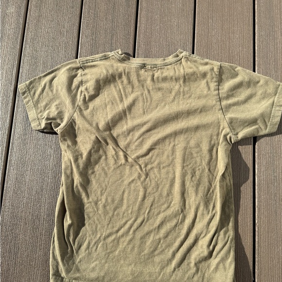 Mucho Aloha Olive Graphic T-Shirt - Picture 3 of 3